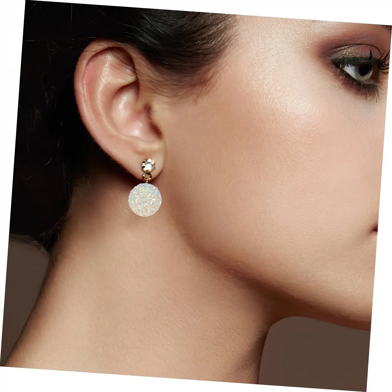 Стрази Плоскі зі смоли PLAFOPE Круглі кристали 14 мм, 100 штук, фото №7