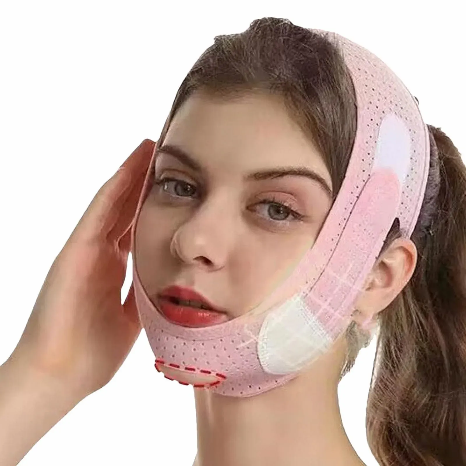 Ремінь для схуднення обличчя TQEBWUS, V Lines Lifting Belt, редуктор подвійного підборіддя, фото №8 Ремінь для схуднення обличчя TQEBWUS, V Lines Lifting Belt, редуктор подвійного підборіддя, фото №8