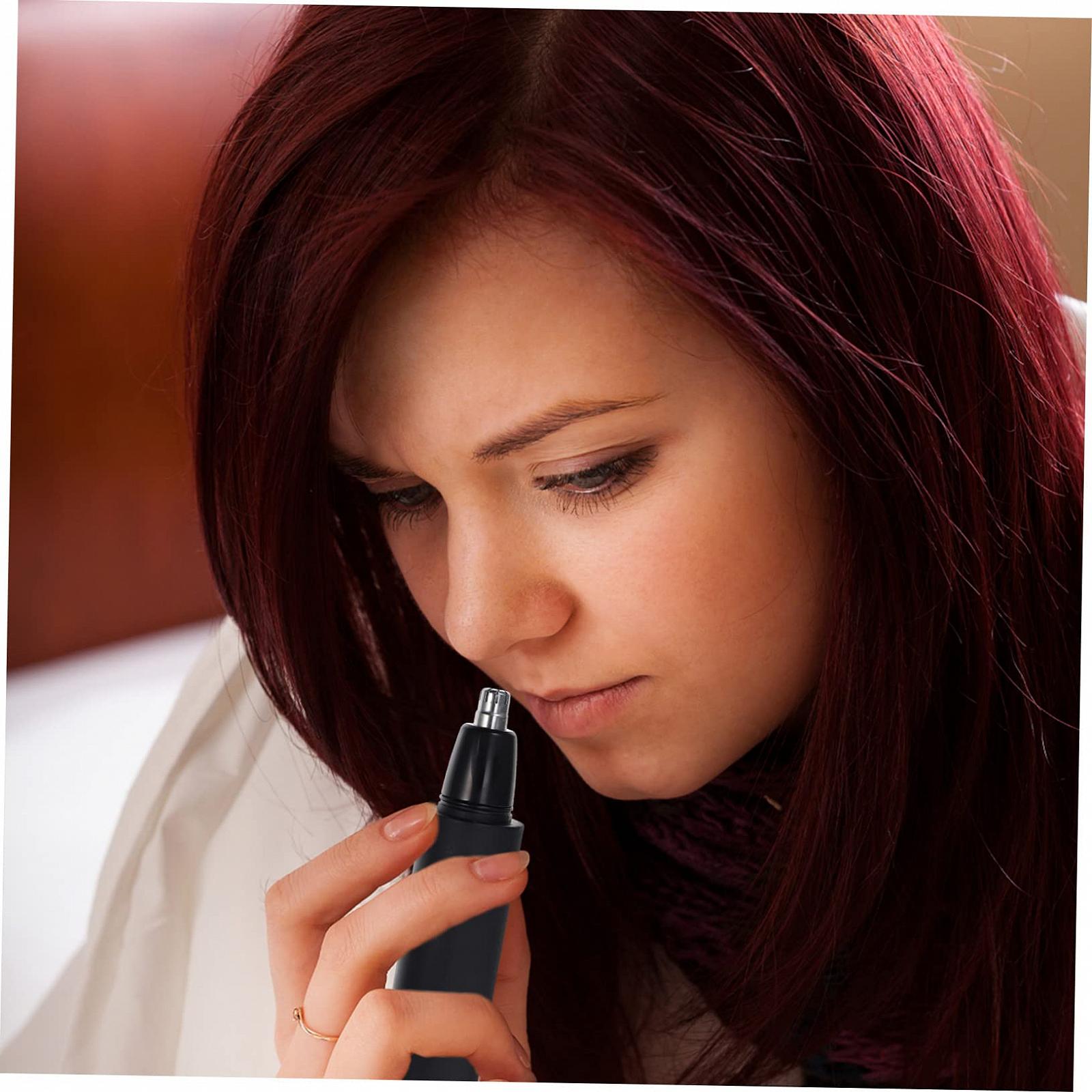 Триммер HOMSFOU Pack для волос в ушах и носу из алюминиевого сплава Чёрный, фото №2