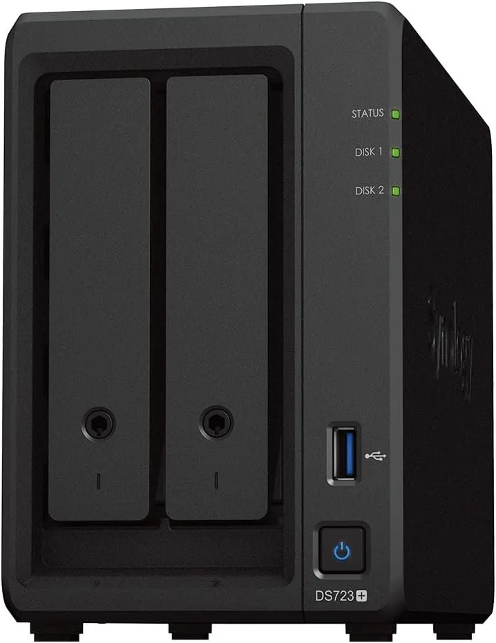 Сетевое хранилище Synology DS723+ Черное, фото №1 Сетевое хранилище Synology DS723+ Черное, фото №1