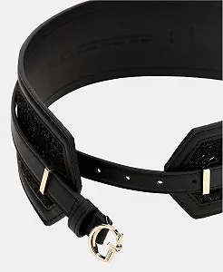 Женский ремень GUESS Waist Belt Black - M synthetic.ua - Фото 1