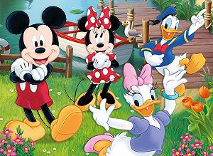 Двусторонний пазл-раскраска Lisciani Disney Mickey MaxiPlus 24 элемента 25 x 35 см цена на synthetic.ua - Фото 1 Двусторонний пазл-раскраска Lisciani Disney Mickey MaxiPlus 24 элемента 25 x 35 см synthetic.ua - Фото 1