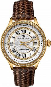 Женские Автоматические Часы Carl von Zeyten Hornberg CVZ0068RWH Ремешок - Фото 1