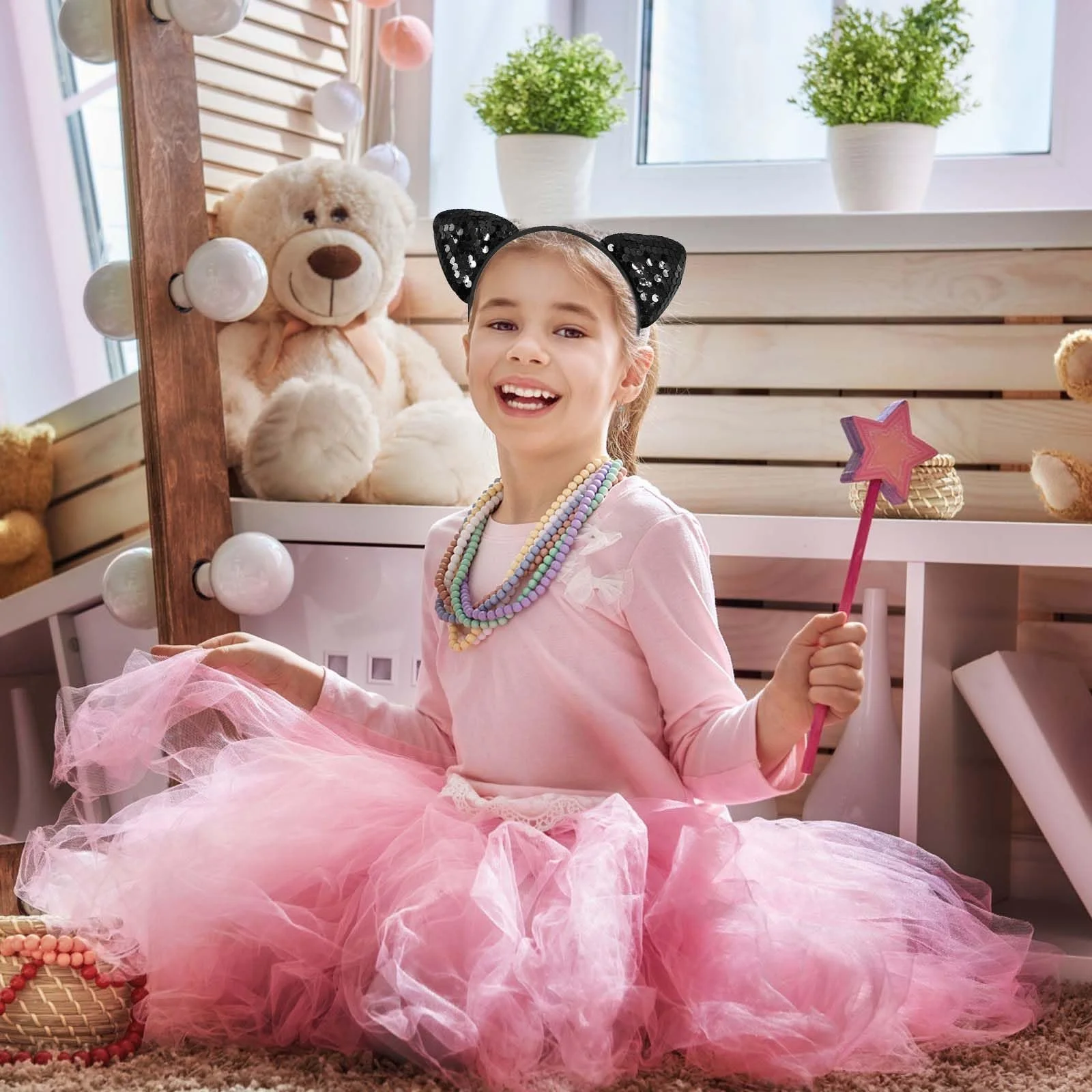 Обруч на голову Вушка кота, фото №5