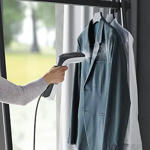 Вертикальний відпарювач AEG HS6-1-2EG Сірий / Білий synthetic.ua - Фото 1