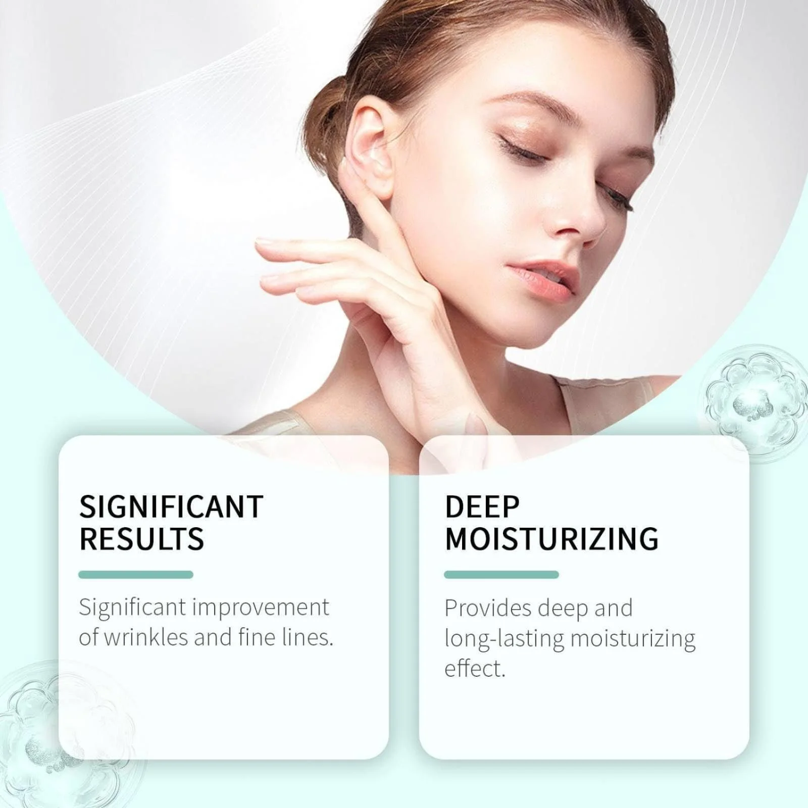 Крем проти зморшок для обличчя та тіла з колагеном та ретинолом 3 шт., фото №3 Крем проти зморшок для обличчя та тіла з колагеном та ретинолом 3 шт., фото №3