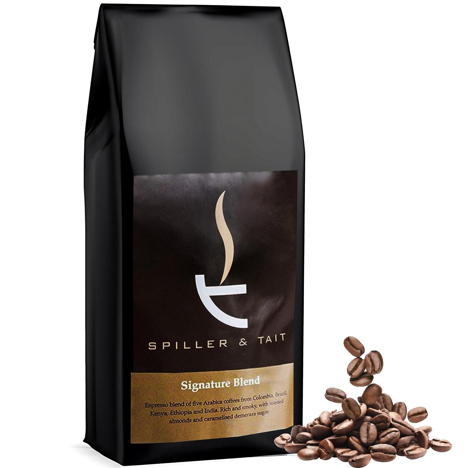 Кава в зернах Spiller & Tait Signature Blend 1 кг, фото №1
