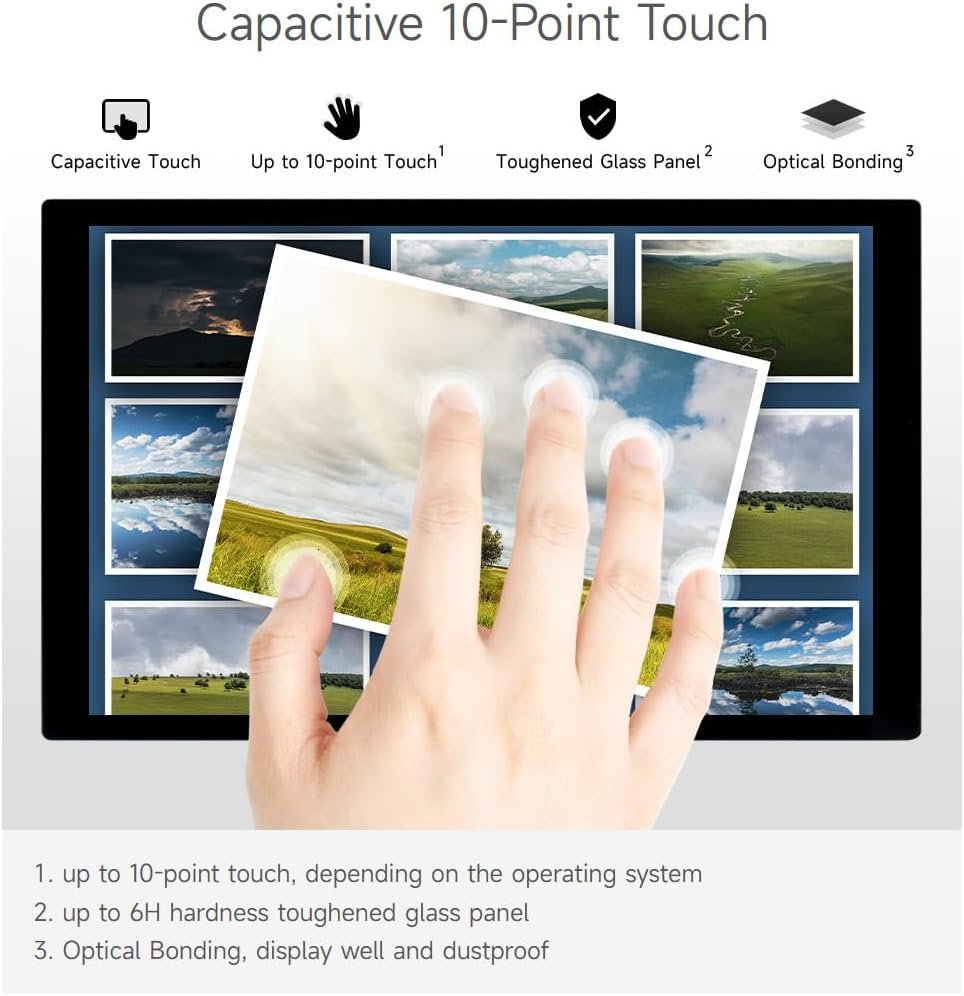 Портативный монитор Waveshare 10.1" HD IPS 60 Гц, фото №5