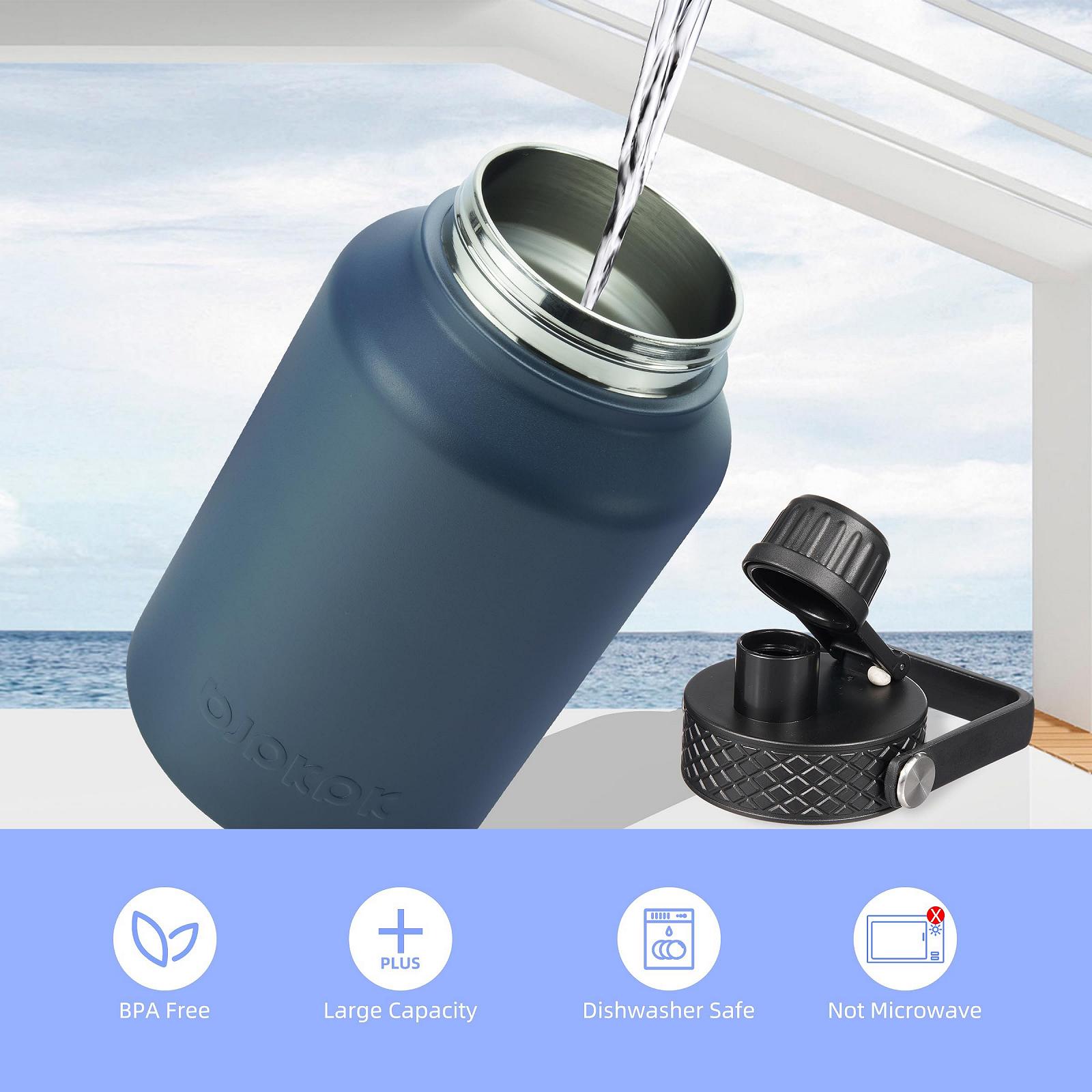 Термос BJPKPK Stainless Steel 1.5 л Navy Blue, фото №5 Термос BJPKPK Stainless Steel 1.5 л Navy Blue, фото №5