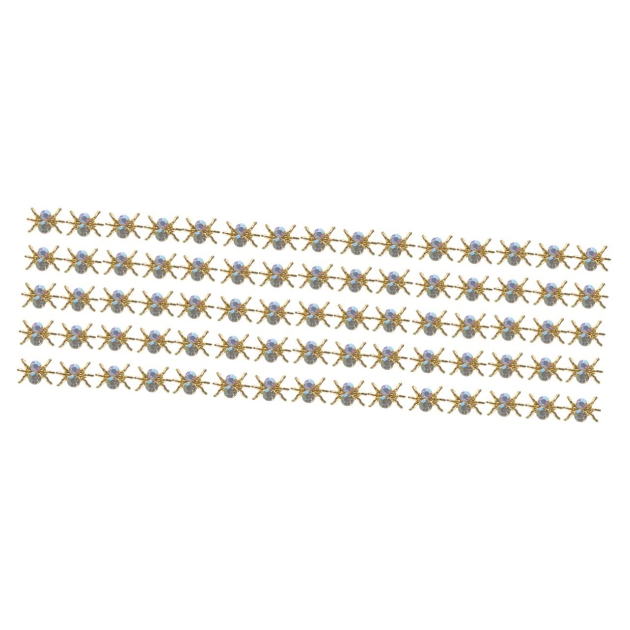 Подвеска для ногтей Паук 3D 300 шт. Хэллоуин Кристалл, фото №1