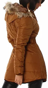 Куртка Jela London Короткая стеганая CAPUCHON со съемным капюшоном synthetic.ua - Фото 1