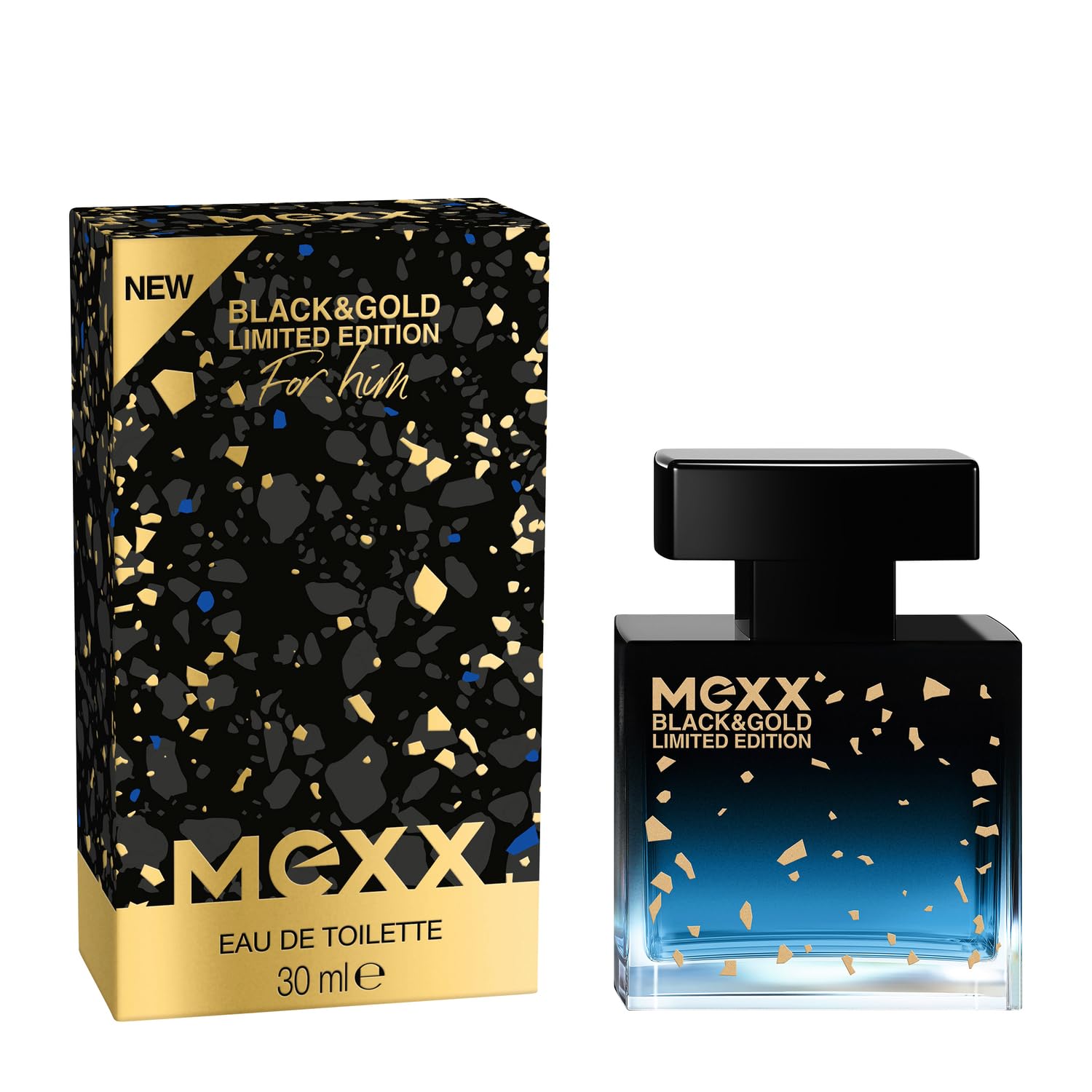 Mexx Limited Edition Black & Gold Man Eau de Toilette Woody Fruity 30 мл, фото №4