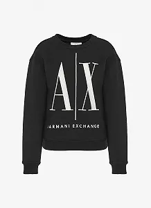 Жіночий світшот Armani Exchange Icon Project Sweat synthetic.ua - Фото 1