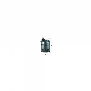 Паливний фільтр KNECHT KL 100/2 MERCEDES-BENZ - Фото 1