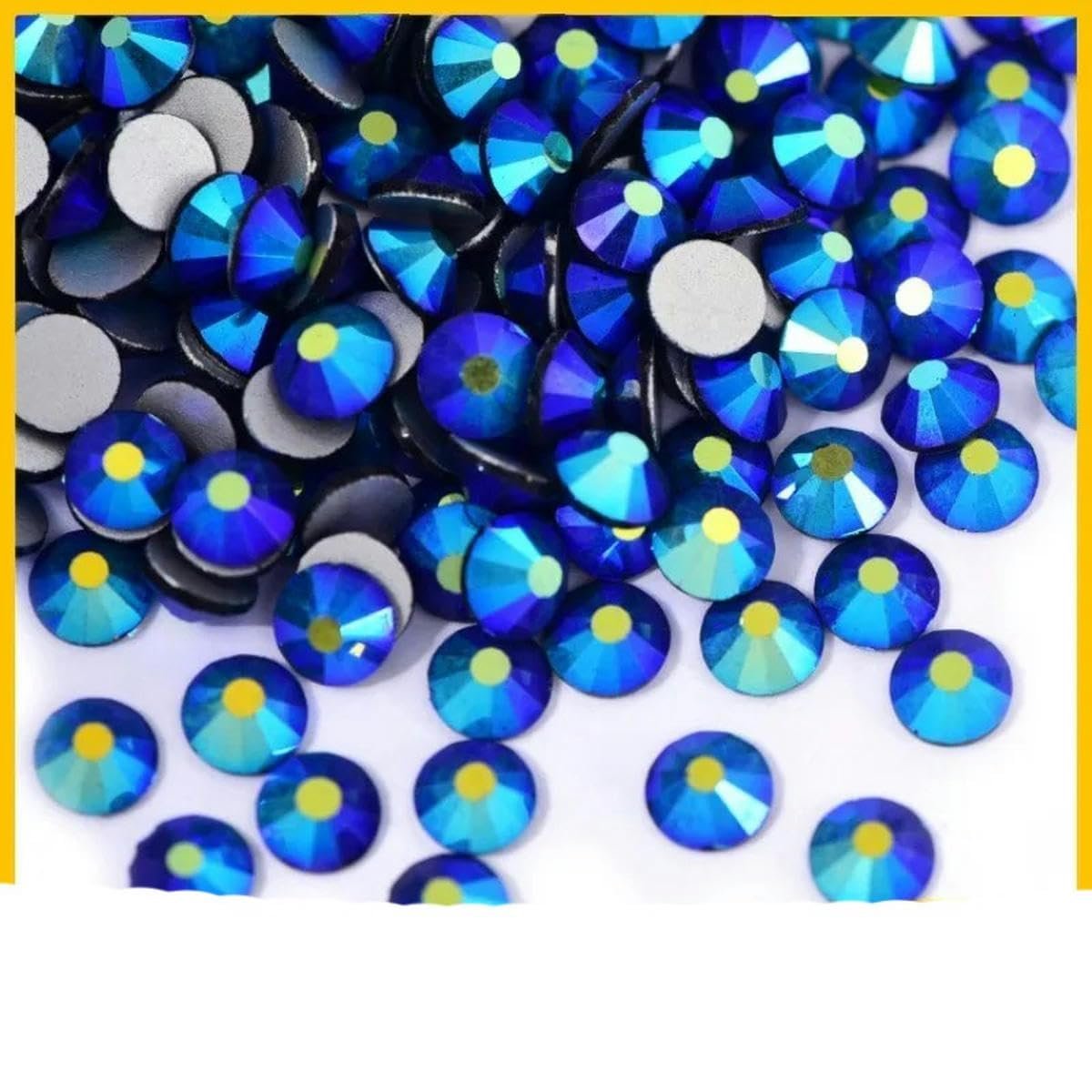 Кришталеві камені Блакитна Серія S 3 30 Блискітки для Тканини Одягу Блакитний Самоцвіт S 3 1440шт, фото №1