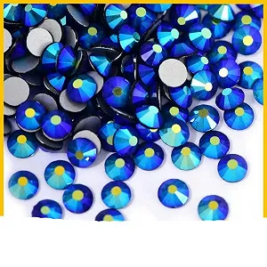 Хрустальные камни Blaue Serie S 3 30, блестки для DIY маникюра, ткани, одежды, голубой драгоценный камень S 20 1440 штук - Фото 1