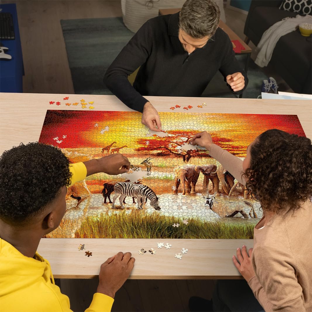 Пазл Ravensburger Savannah Masai 3000 деталей, фото №4