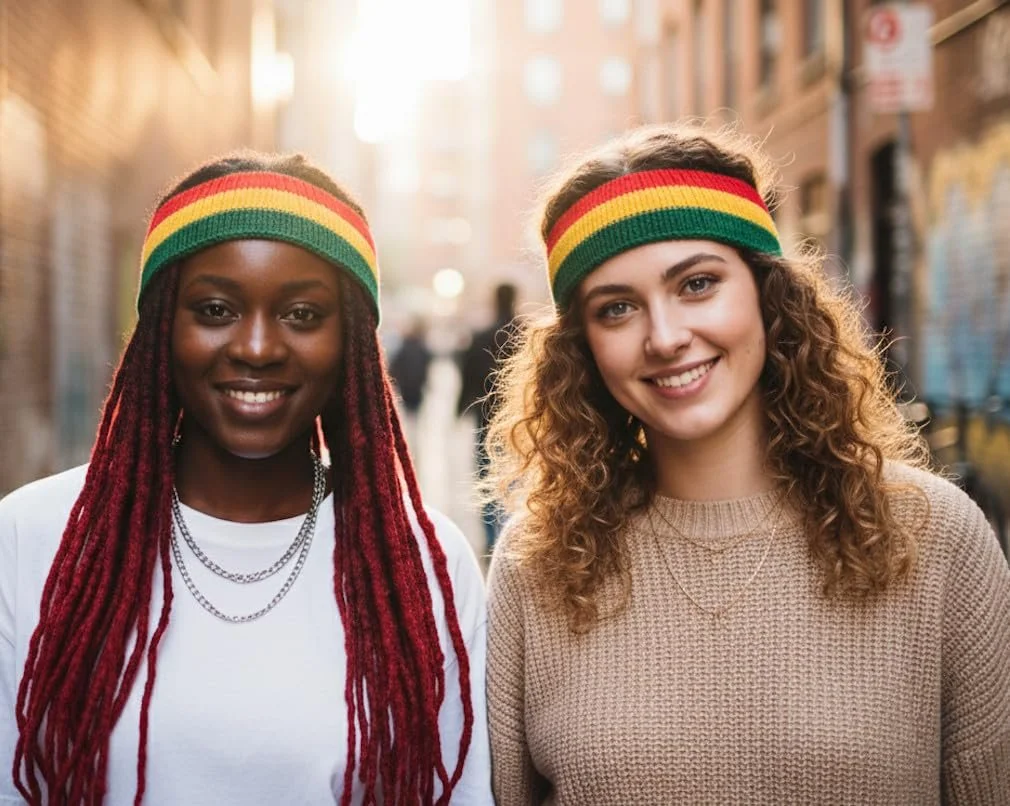 Пов'язка на голову Вовна Rasta, фото №6