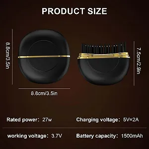Міні-випрямляч Colexy Direct Mini бездротовий кераміка та турмалін чорний synthetic.ua - Фото 1
