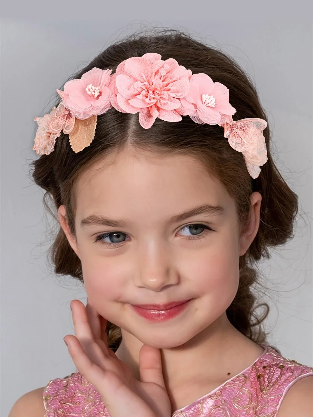 Обруч для волосся Квіти IYOU, фото №4