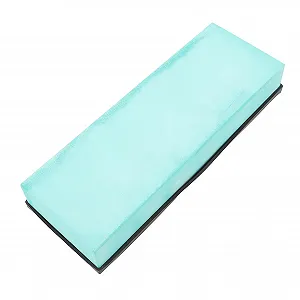 Точильний камінь професійний з оксиду алюмінію 3000 гріт 20 x 7 x 3 см з нековзною основою synthetic.ua - Фото 1