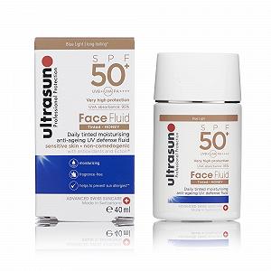Солнцезащитный флюид для лица Ultrasun Face Fluid SPF 50+ 40 мл Honey - Фото 1