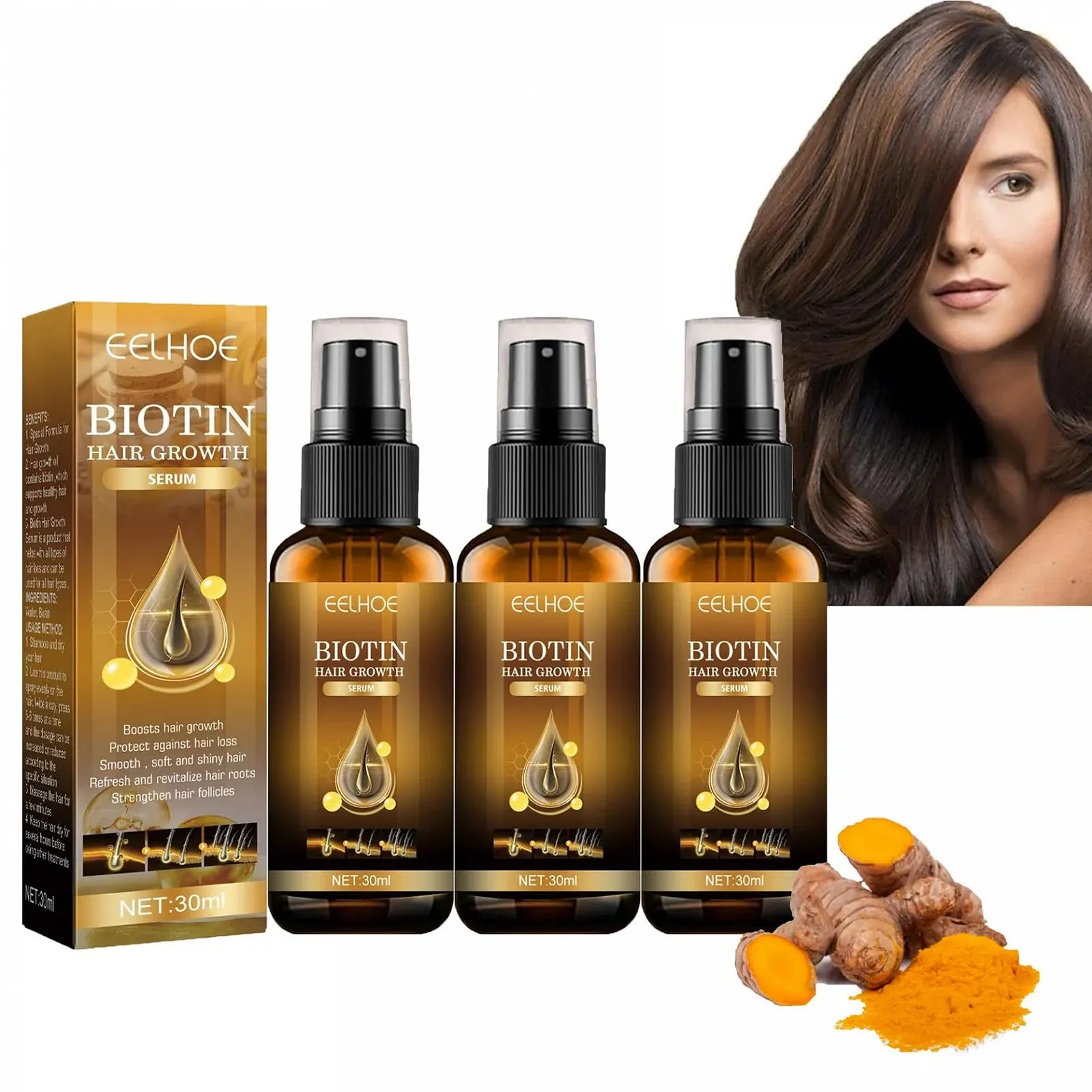 Спрей для росту волосся, Запобігання випадінню волосся, фото №1 Спрей для росту волосся, Запобігання випадінню волосся, фото №1