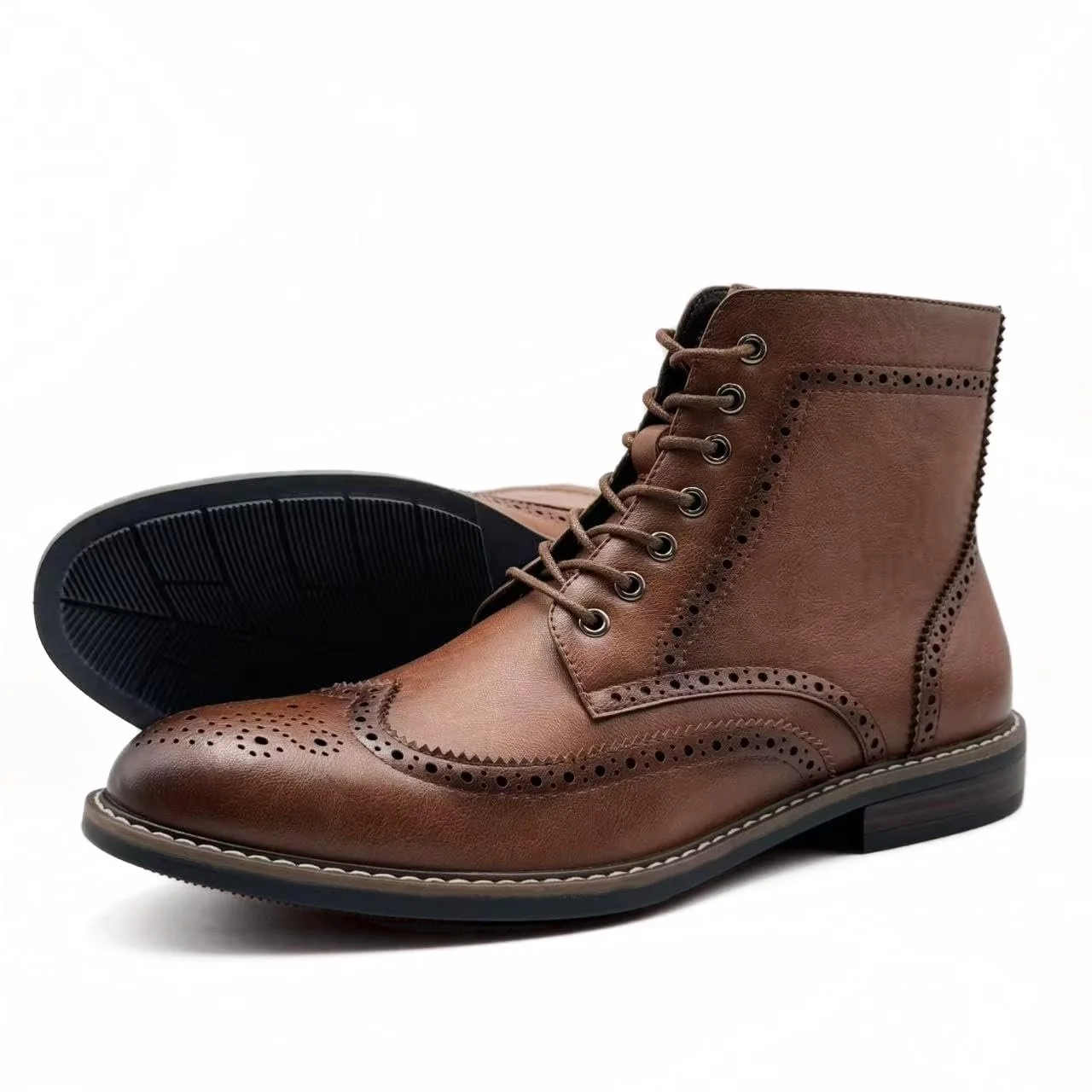 Черевики Броги Класичні чоловічі на шнурівці, фото №3 Черевики Броги Класичні чоловічі на шнурівці, фото №3