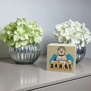 Скарбничка дерев'яна для чайових Пивний фонд Офіціантка synthetic.ua - Фото 1