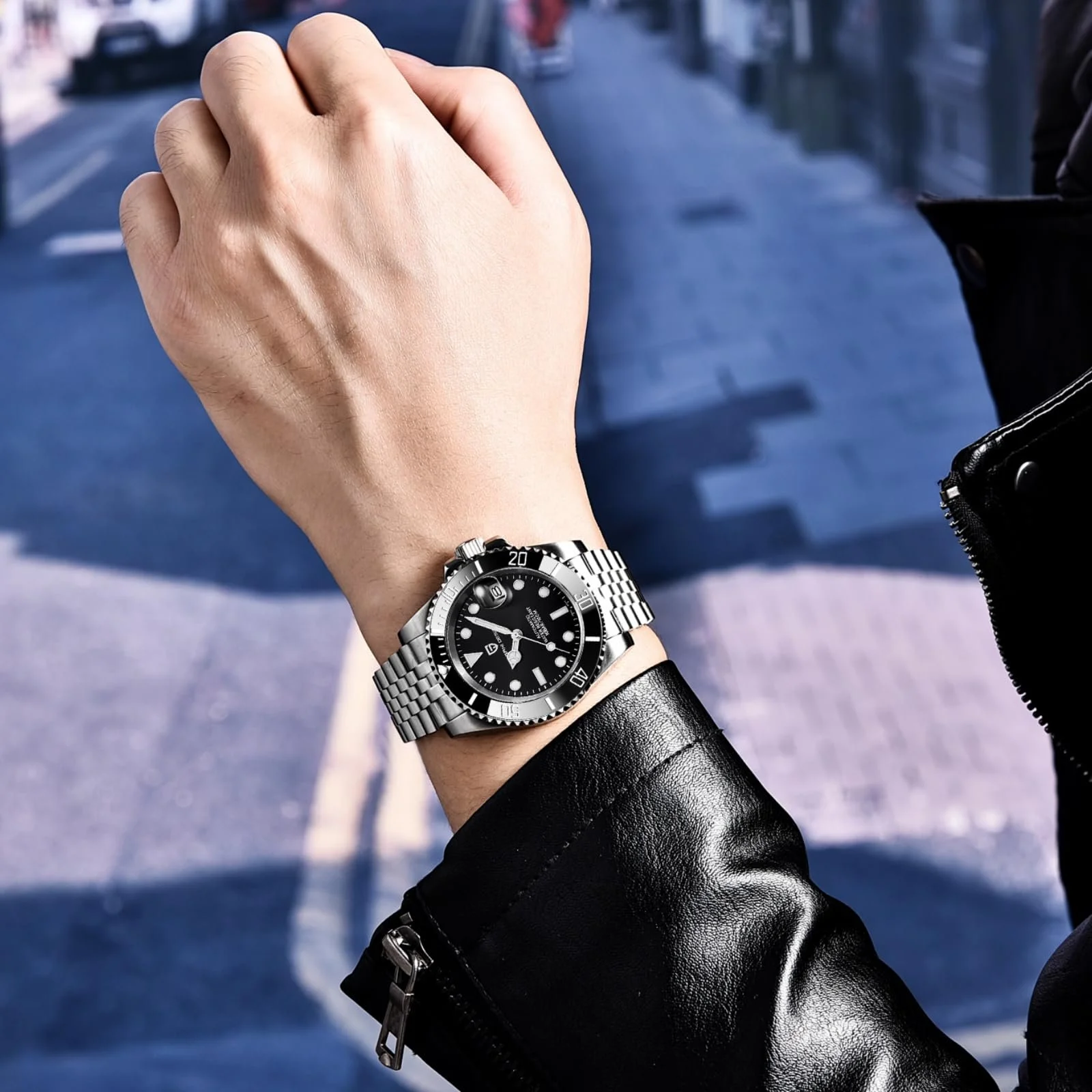 Часы PAGRNE DESIGN PD-1661MM-B, фото №2 Часы PAGRNE DESIGN PD-1661MM-B, фото №2