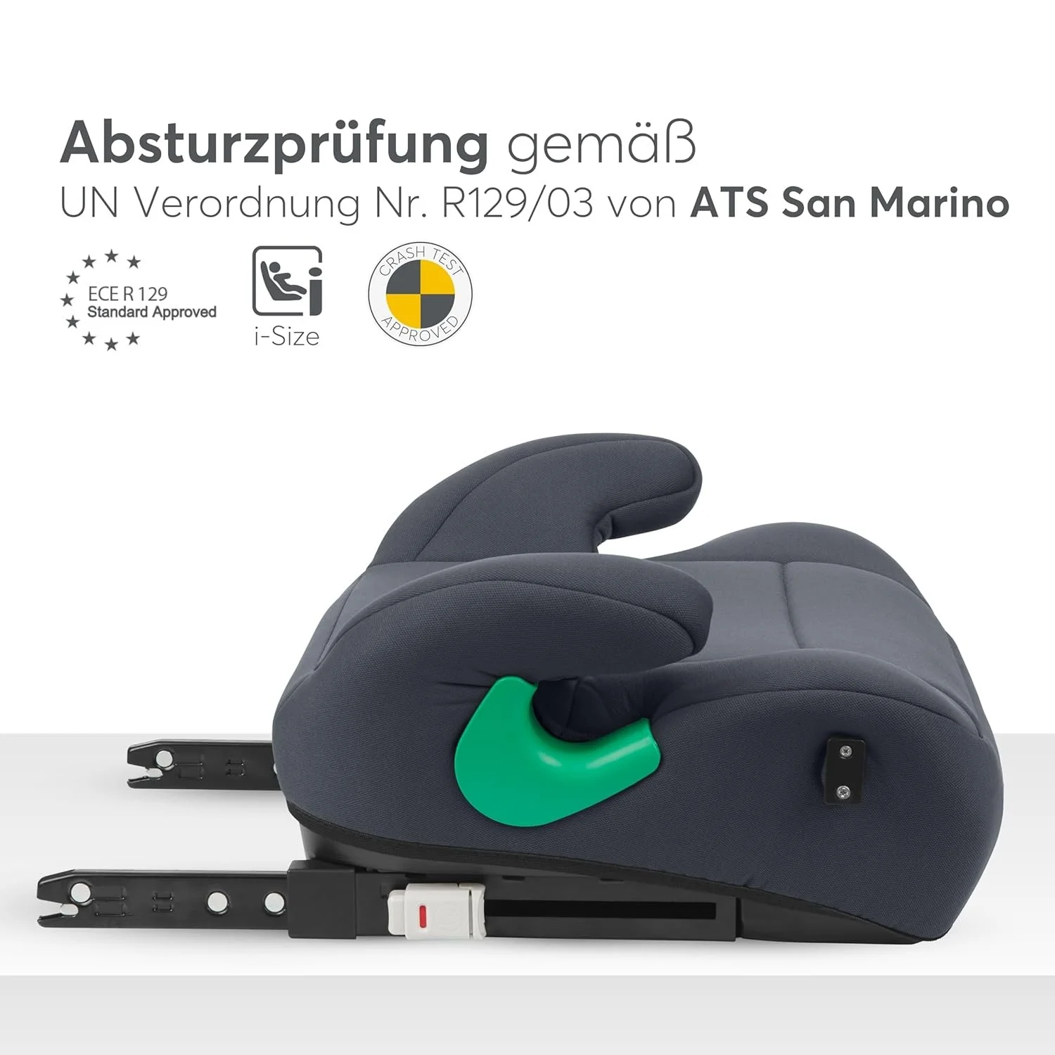 Детское автокресло Kikka Boo i-Pop / 22–36 кг / 7–12 лет / Серый, фото №3