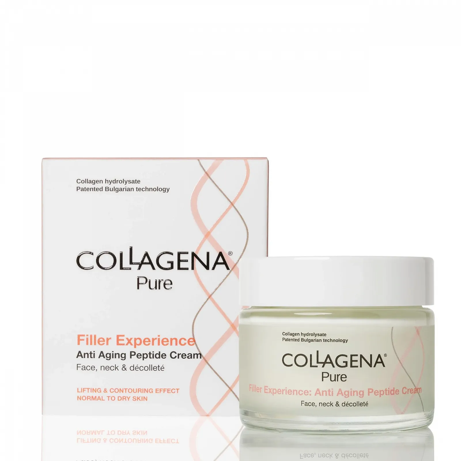 Денний крем COLLAGENA Pure Face з Linefill та Gatuline Expression антивіковий зміцнювальний зволожувальний 50 мл, фото №2
