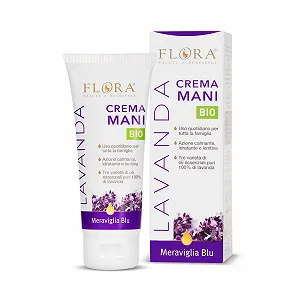 Крем для рук Flora Blue Лаванда органический Bdih, Lavandel - 100 мл - Фото 1