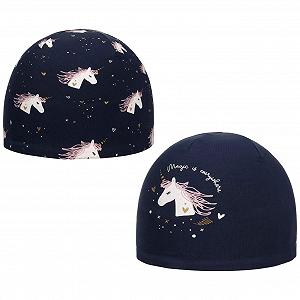 Шапка-біні Maximo Sweet Unicorns Дитяча двостороння - Фото 1