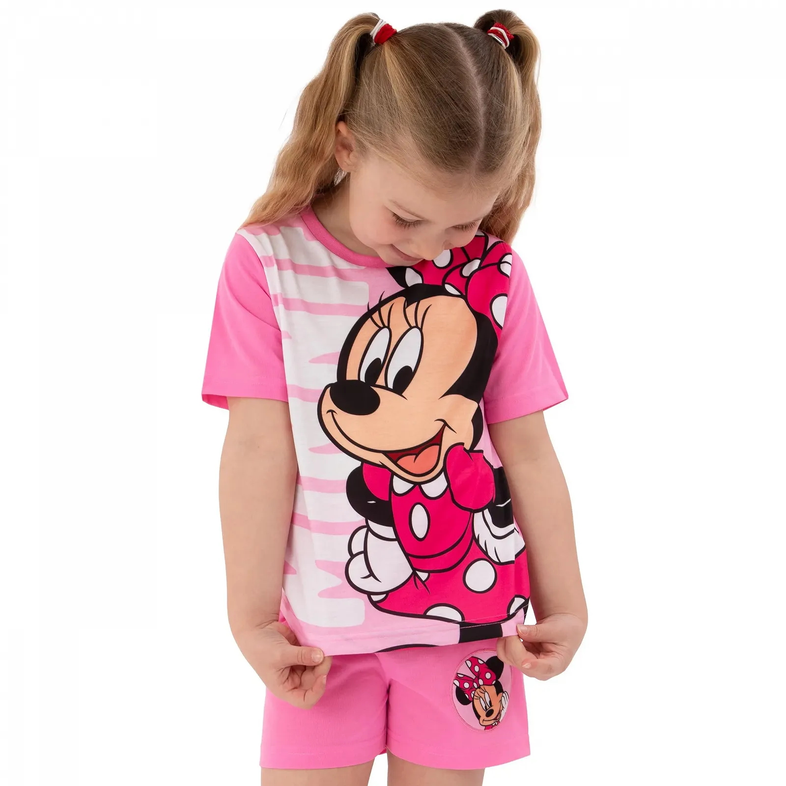 Піжама Disney Minnie Mouse Літня піжама для дівчат Дитяча піжама Minnie Mouse, фото №7 Піжама Disney Minnie Mouse Літня піжама для дівчат Дитяча піжама Minnie Mouse, фото №7