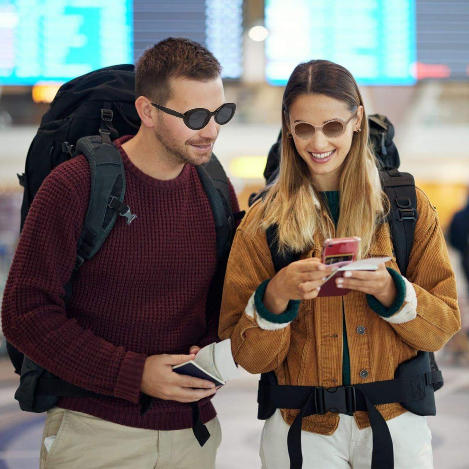 Женские солнцезащитные очки, набор, фото №5