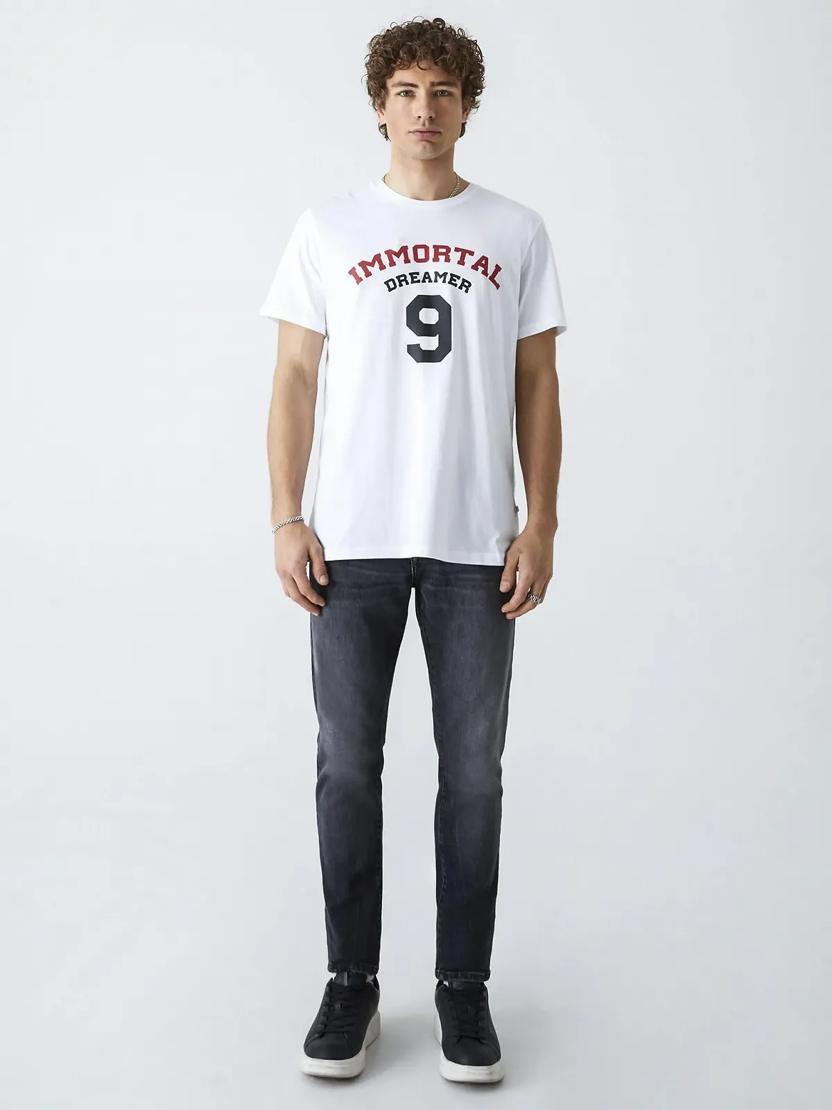 Джинси LTB Joshua чоловічі, завужені, з бавовняної суміші, сірі, фото №2