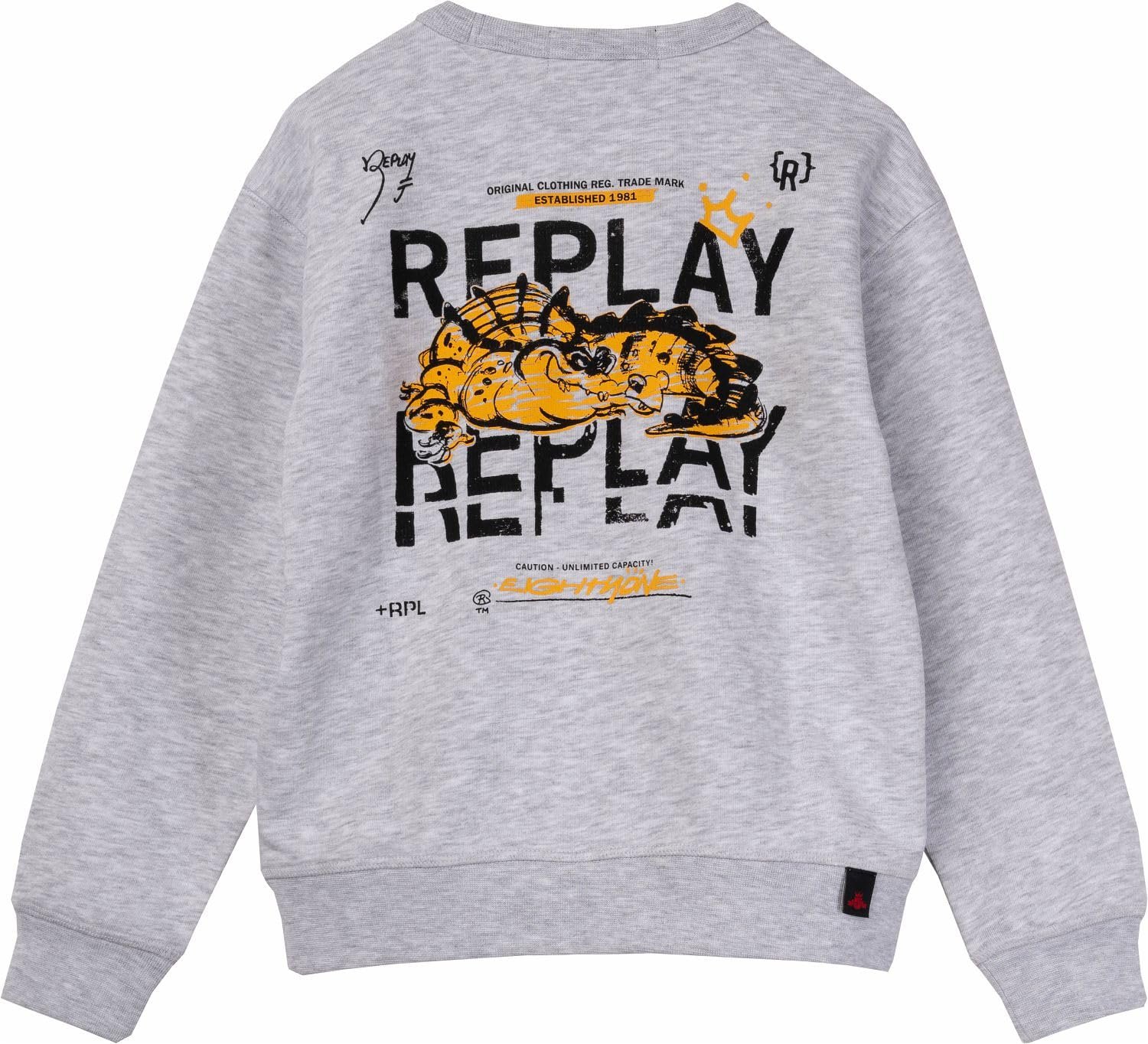Свитшот Replay Back Print для мальчиков, фото №2