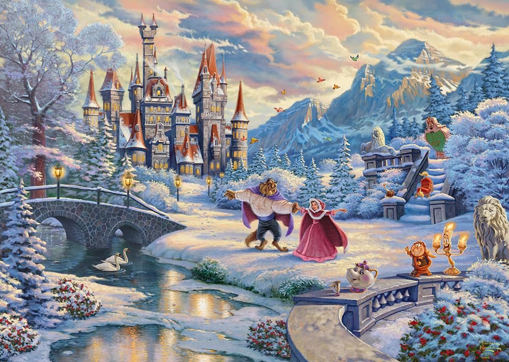 Пазл Schmidt Spiele 59671 Thomas Kinkade Disney Beauty and the Beast 1000 элементов, фото №1