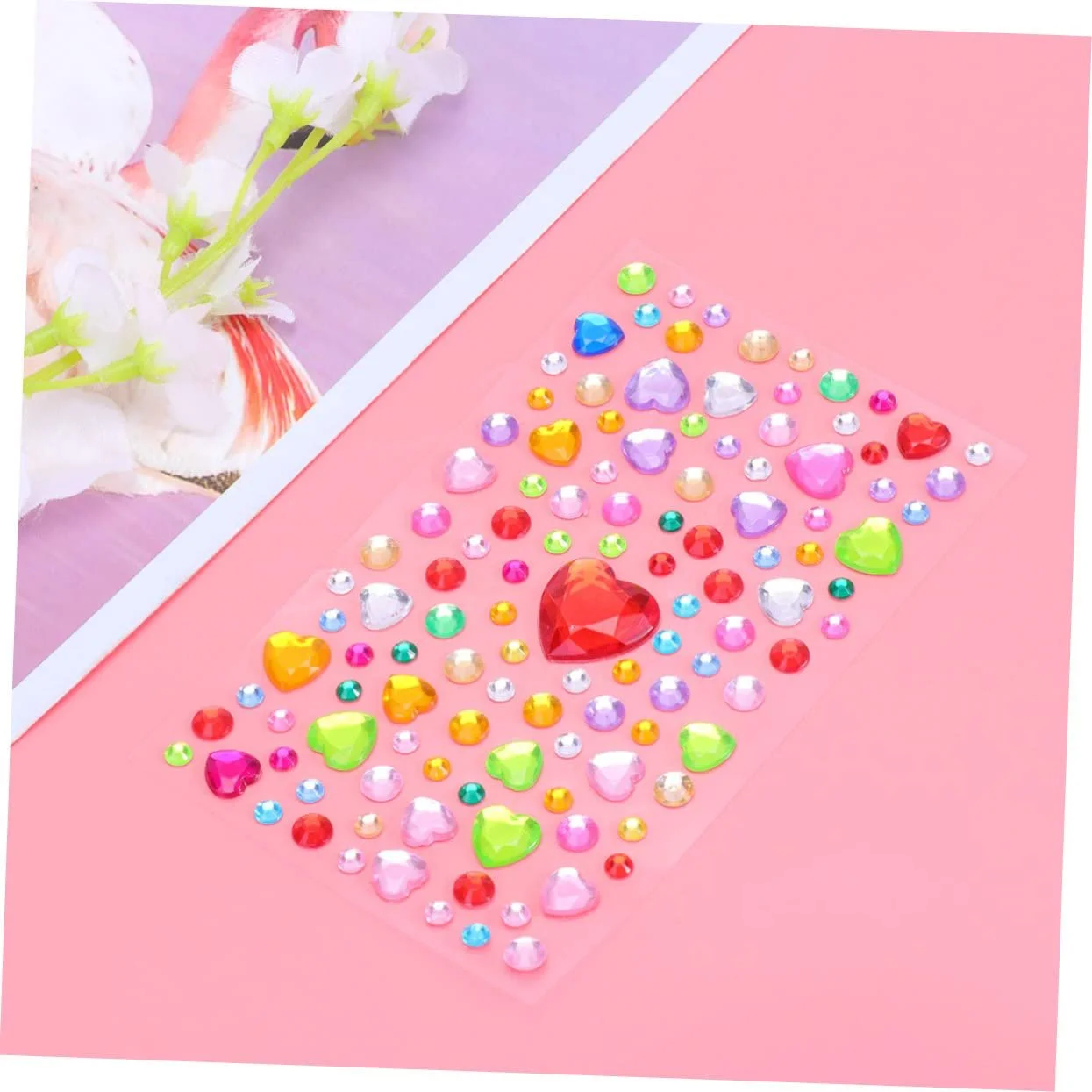 Стразы Акриловые Lurrose 18 листов для творческих проектов, фото №3