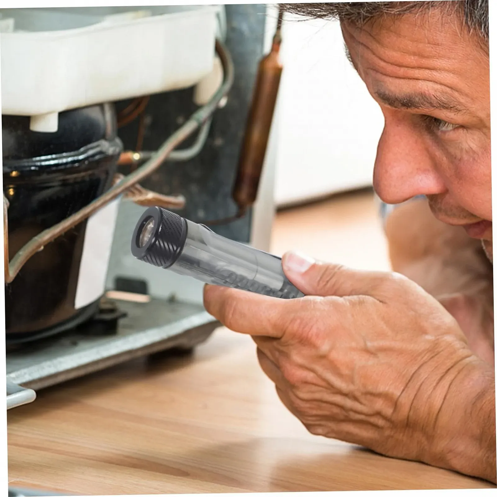 Ліхтарик Uonlytech USB-зарядка Компактний ліхтарик для кемпінгу Брелок з високоякісного матеріалу Простий у використанні Добре освітлення вночі, фото №8