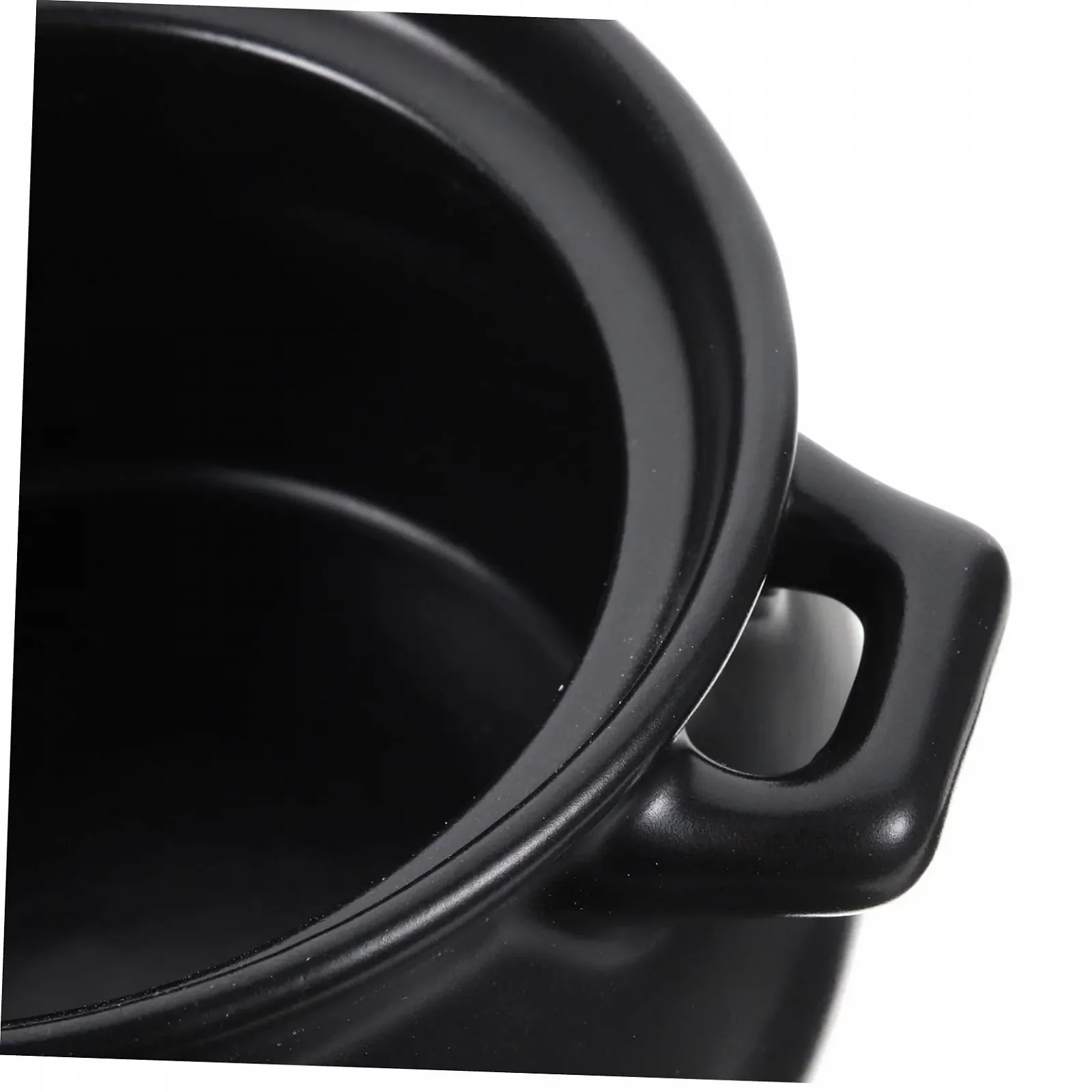 Керамическая кастрюля Керамика 2 л С крышкой Энергосберегающая с гладкой поверхностью, фото №2