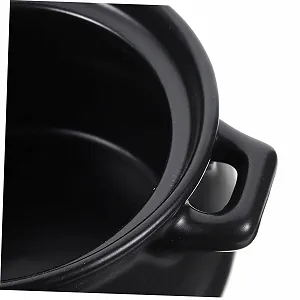 Керамическая кастрюля Керамика 2 л С крышкой Энергосберегающая с гладкой поверхностью synthetic.ua - Фото 1