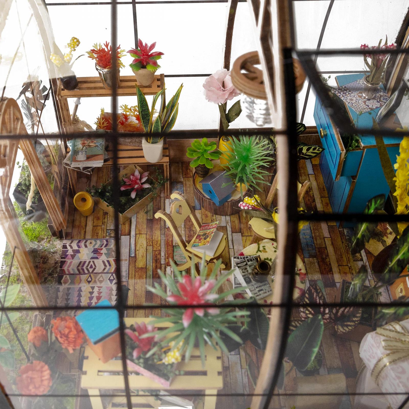 Миниатюрный дом Crafts&Co® DIY 1:18 Садовый сарай, фото №5