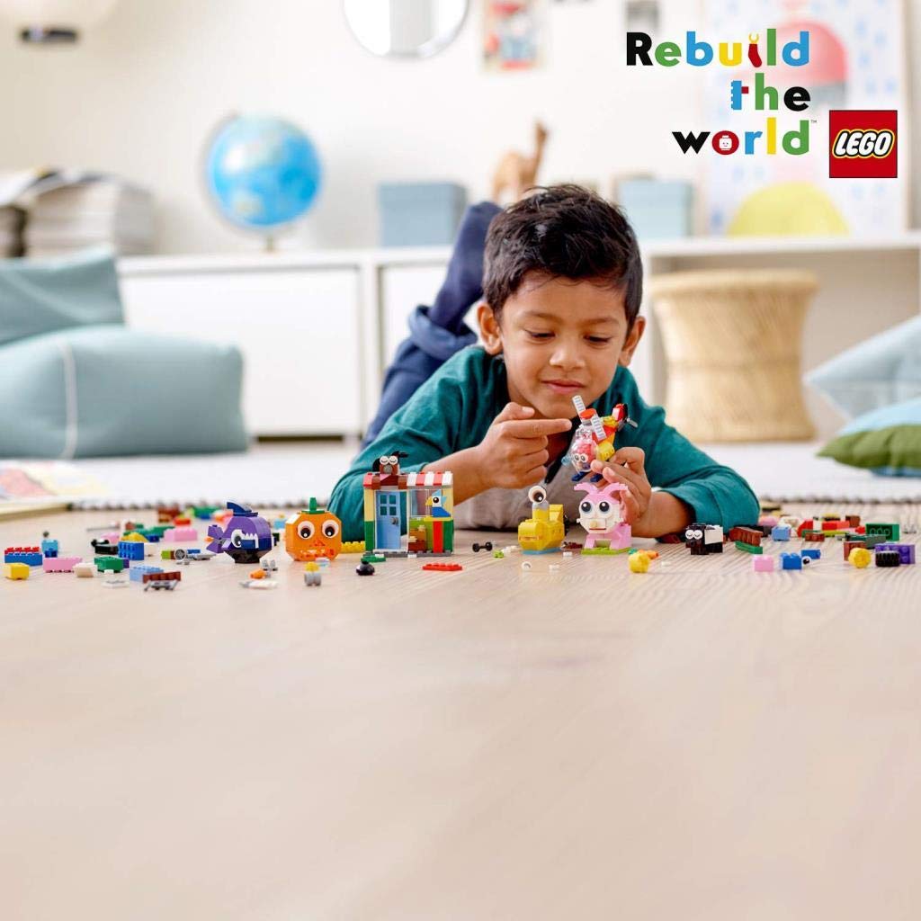 Конструктор LEGO Classic 11003 Building Blocks Funny Figures, фото №4 Конструктор LEGO Classic 11003 Building Blocks Funny Figures, фото №4