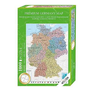 Пазл Close Up Germany Premium Map 2021 1000 деталей 68 x 48 см - Фото 1