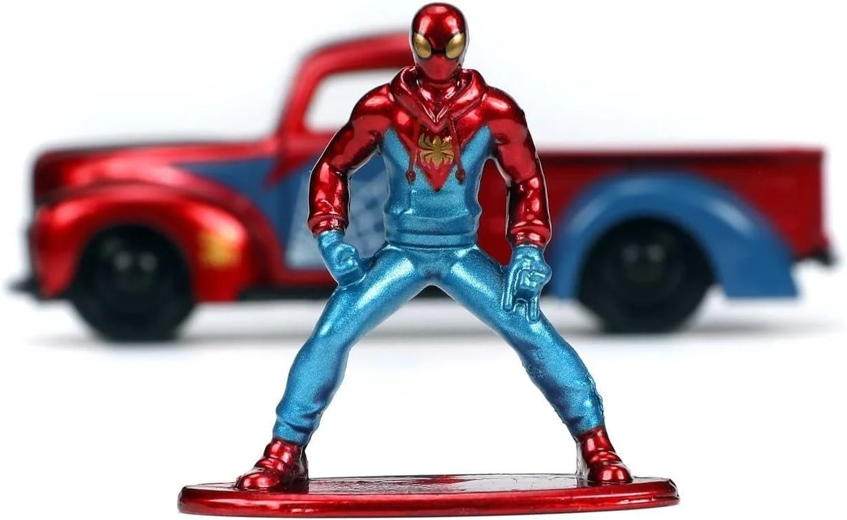 Автомобіль Ford Pick Up Jada Toys Marvel 1941 1:32 Червоно-синій, фото №2 Автомобіль Ford Pick Up Jada Toys Marvel 1941 1:32 Червоно-синій, фото №2