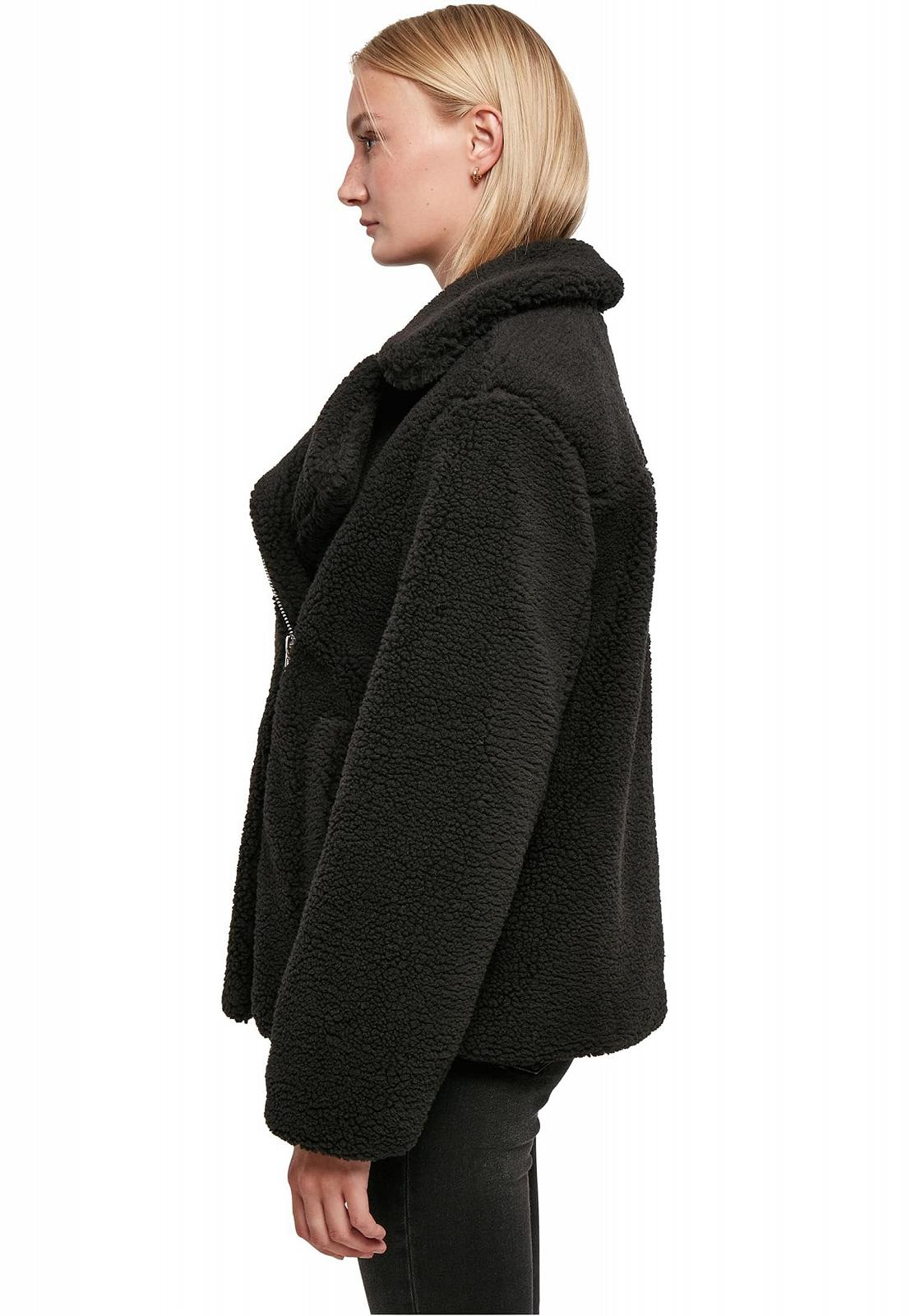 Куртка Biker Sherpa Urban Classics Женская, фото №3 Куртка Biker Sherpa Urban Classics Женская, фото №3