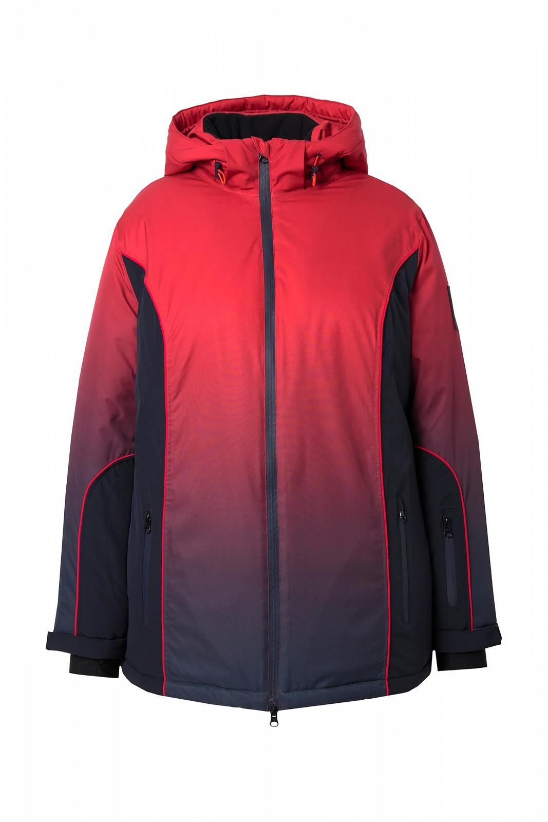 Куртка Ulla Popken Performance Plus Size Gradient Waterproof Snow Guard 821896, фото №3