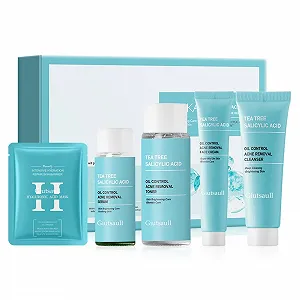 Набір для догляду за обличчям з екстрактом чайного дерева, 5 предметів - Фото 1